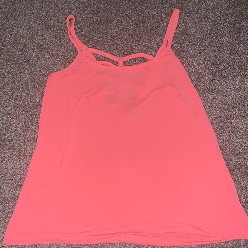 Charlotte Russe Coral Tank Top